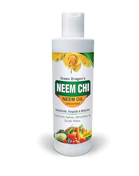 Green Dragons NEEM CHI Organic Plant Protection From Pests and Diseases - Makes 50 Ltr Ready to Spray