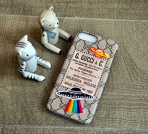 HoiSam Embroidery UFO GG Collection for Apple Iphone 7plus 8plus 5.5" Screen (7 plus or 8 plus [5.5" Screen] - UFO~E)