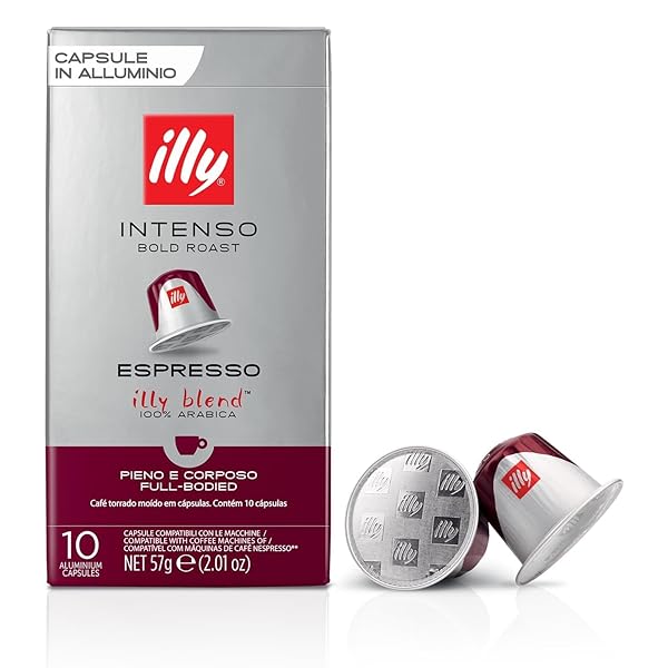ILLY ESPRESSO COMPATIBLE CAPSULES – SINGLE-SERVE COFFEE CAPSULES...