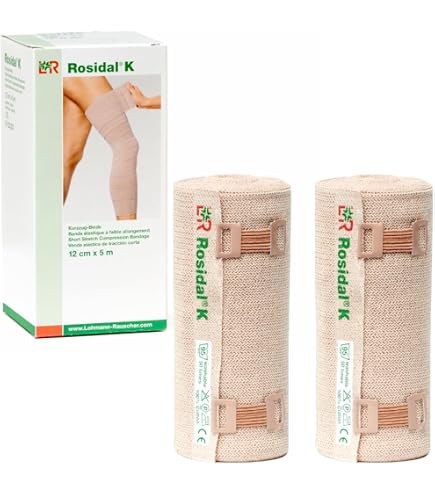 Kerbl - Benda universale Kompressa 8 cm x 5 m, 10 pezzi Confezione clinica