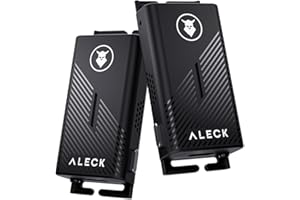 ALECK Punks Wireless Bluetooth Bike Helmet Speakers - Premium Open Ear Audio, Hands-Free Calls, 2-Button Operation, Fits All 