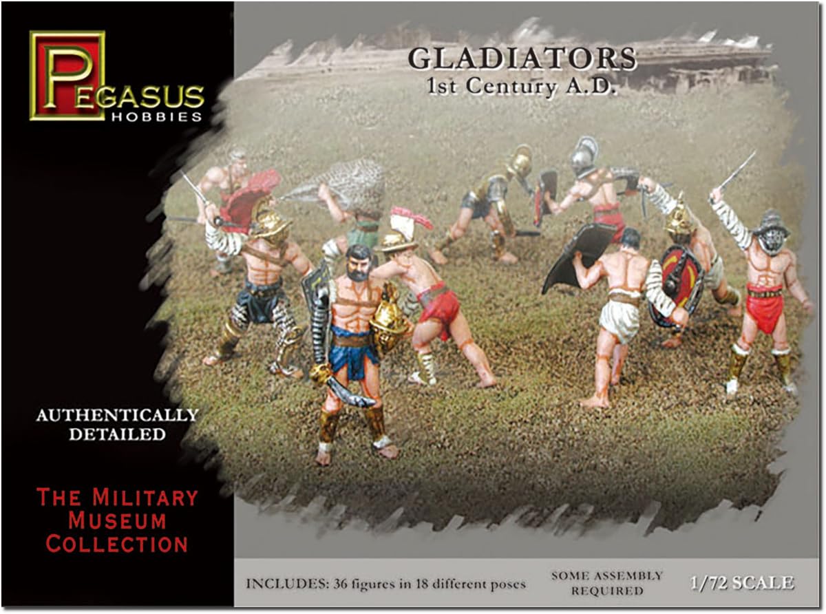Pegasus PG7100-1/72 Gladiators Figures