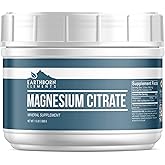 Earthborn Elements Magnesium Citrate Oral Supplement, No Additives or Fillers (1.5 Pound)