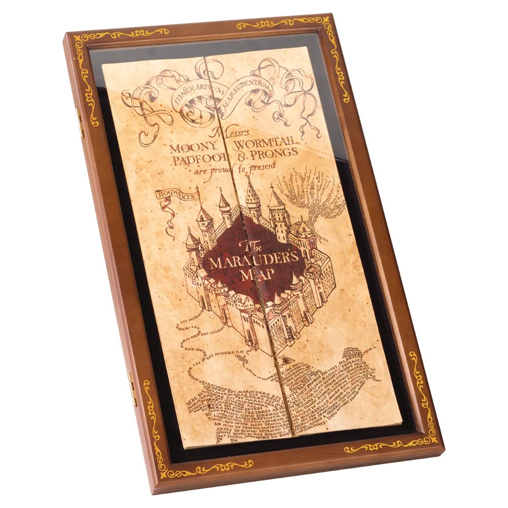 The Noble Collection Harry Potter The Marauder's Map Display Case