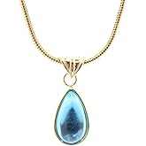 Birthstone Necklace for Women Stainless Steel Gold Plated Elegant Minimalist Plating Inlay Water Droplet Pendant Necklace Anniversary Birthday Gifts for Women Mom Wife Girlfriend Her