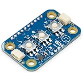 Arduino Modulino Buttons [ABX00110] - Qwiic-Compatible 3-Button Module with LEDs for Arduino Projects and Interactive Controls