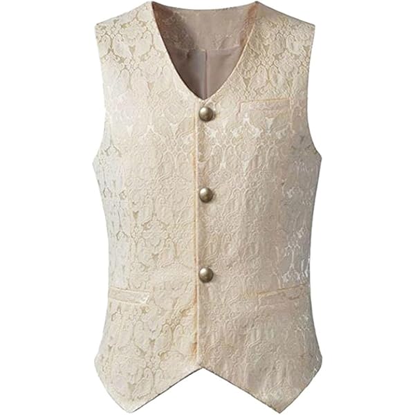 Chaleco Largo Victoriano Gótico Steampunk Para Hombre, Ajustado Y De Doble Botonadura, En Tejido De Poliéster Y Cachemira, Ideal Para Fiestas De Disfraces Y Eventos Temáticos