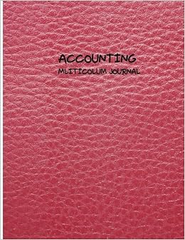 Accounting Multicolumn Journal: Financial Accounting Journal Entries ...