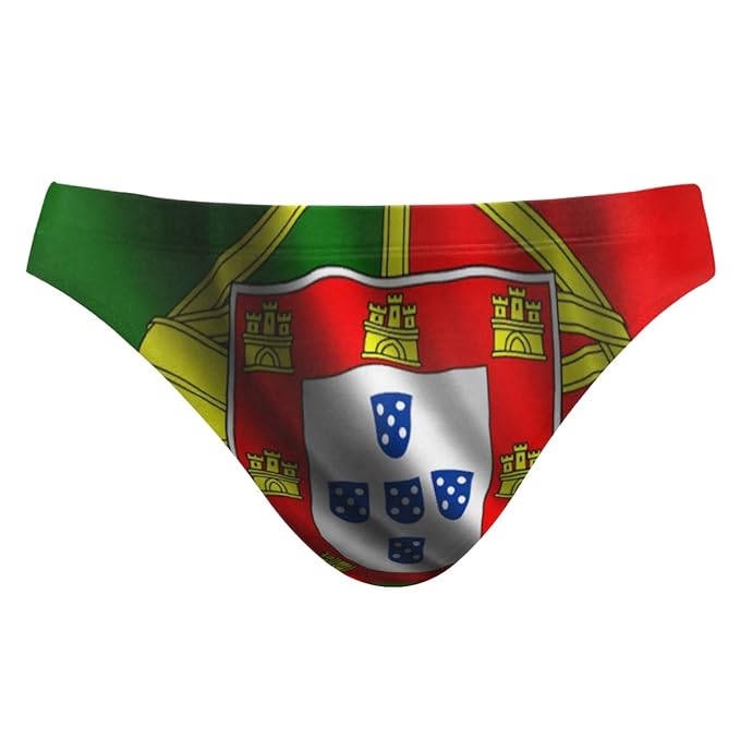 Mens Swim Bikini Briefs Drawstring Swimwear Sexy Bathing