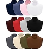SATINIOR Fake Turtleneck Dickey Collars Women Half Top Mock Collar Neck Wear in Sweater Hoodie High Neck Mock Collar