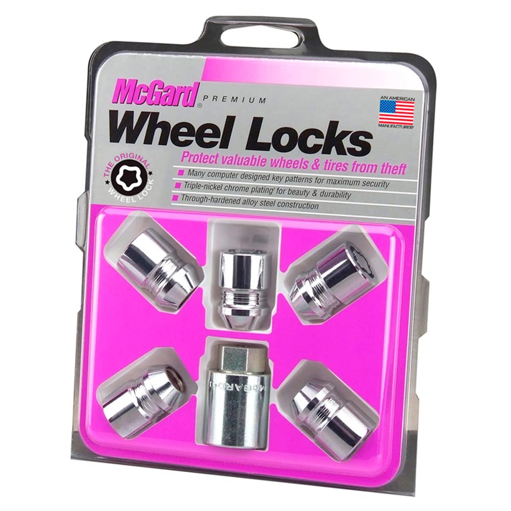 24557SU Wheel Lock Nuts SU (Standard) with Spare Wheel Lock M12 x 1.5, Cone Seat, Total Length 32.5 mm, SW 21 mm
