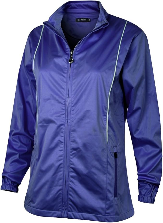 Island Green Women Water Resistant Ladies Water Resistant Jacket