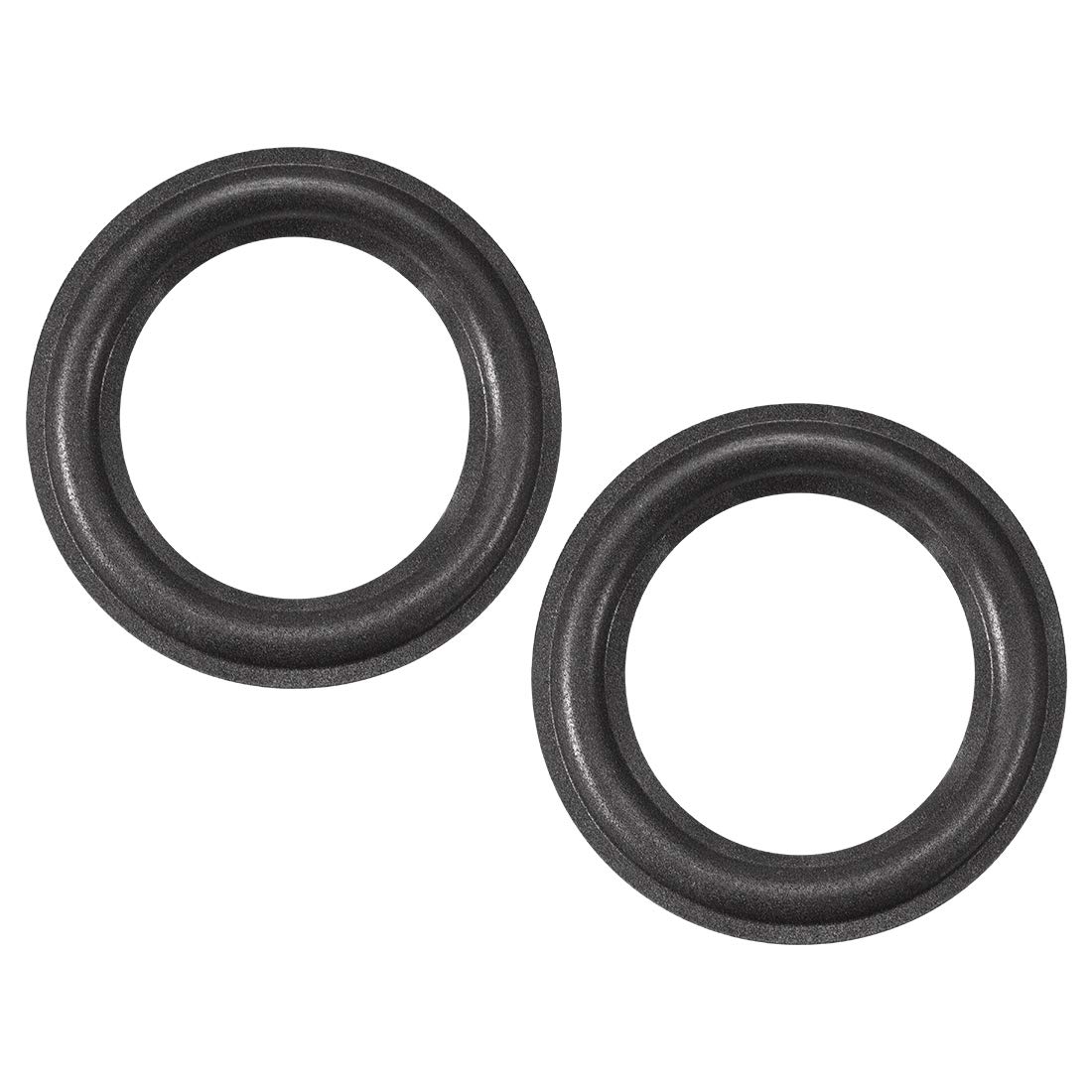 uxcell 3.5" 3.5 Inches Speaker Foam Edge Surround Rings Replacement Parts for Speaker Repair or DIY 2pcs