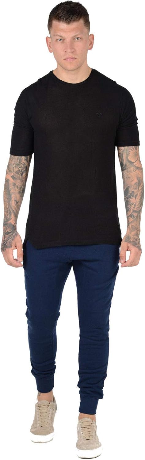 ribbed tracksuit bottoms