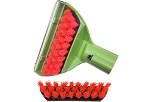 SIONLAN Upgraded 5.3in 1400B Little Green Machine Multi-Purpose Tools Brush detachable Replacement Parts Compatible with bissell 1400B 3194 3353 2458 3588F 1425 Tough Stain Brush Tool Attachments (Green 1+1)