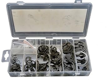 KIT DI ANELLI ELASTICI-SEEGER ESTERNI 300 PEZZI