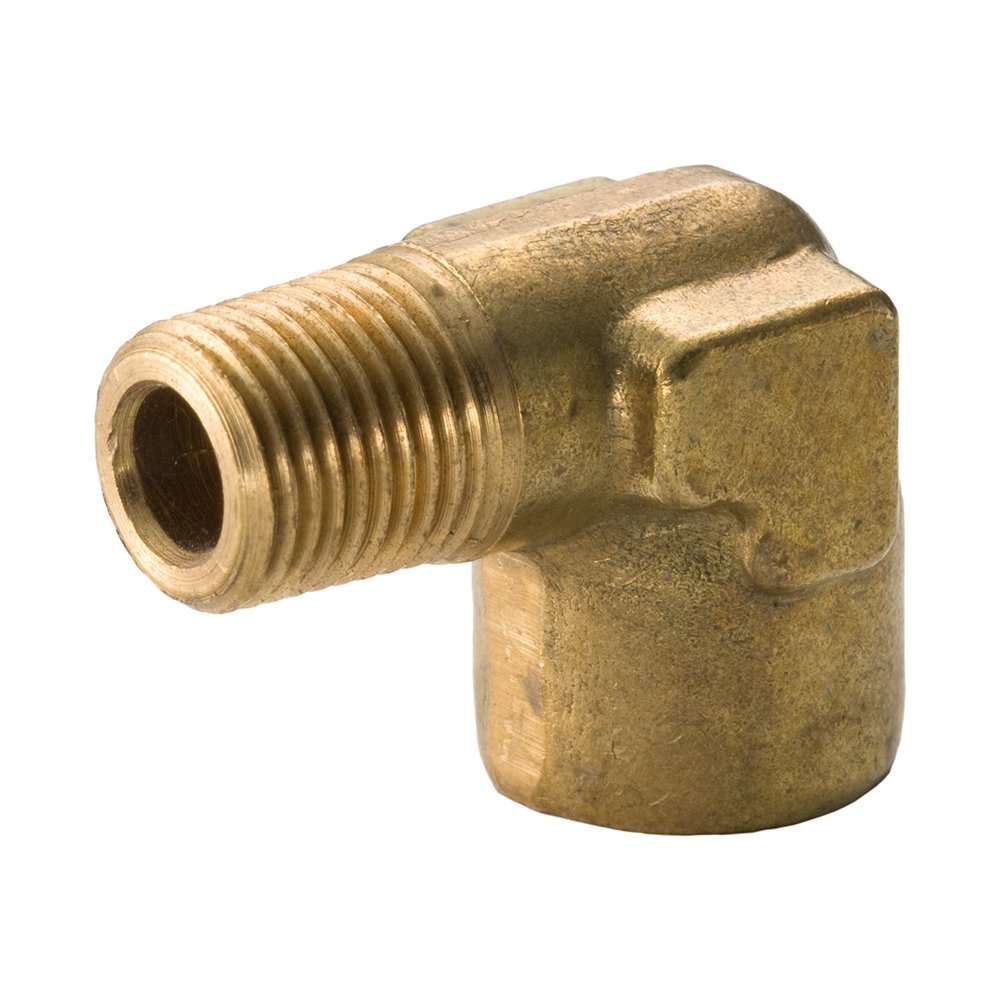 Lead Free Pipe Fitting, 90 Degree Street Elbow, 1/8" NPT Male X Female