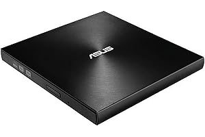 ASUS ZenDrive Ultra Slim USB 2.0 External 8X DVD Optical Drive +/-RW with M-Disc Support for Windows and Mac and Nero BackItU