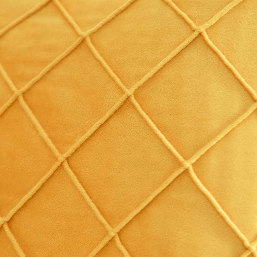 BEBEN Pack of 2 Velet Throw Pillows Sofa Decorative Throw Pillow Covers 18x18 Soft Solid Cushion Case for Bedroom Car Outdoors: Home & Kitchen