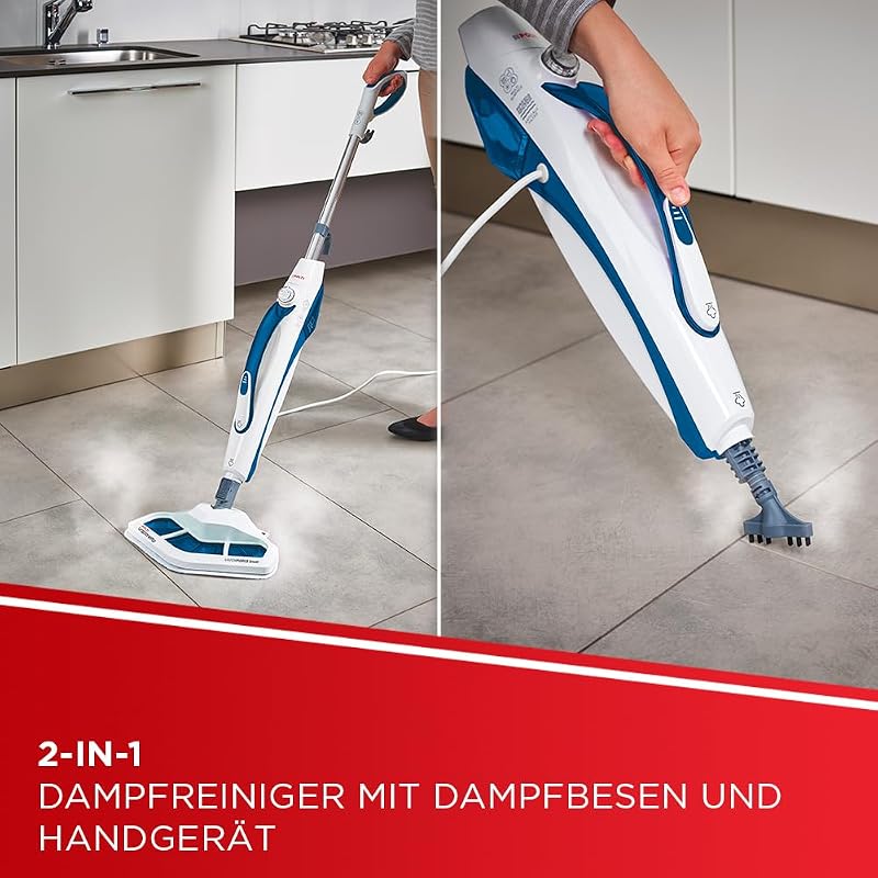 Vaporetto SV460 Double, 2-in-1 Dampfmopp mit Handgerät
