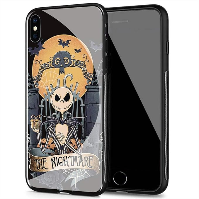 Amazon Iphone Am 24 ナイトメアー ビフォア クリスマス ジャック スケリントン For Iphone 11 Pro Max ケース カバー 通販