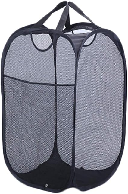 ZYL-YJ Servicio de lavandería Cesto Plegable Pop-up de Malla Cesto de