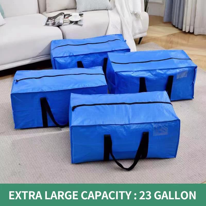 7Pack Heavy Duty Extra Large Moving Bags W/Reinforced Handles
