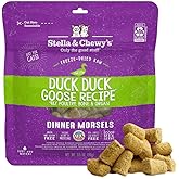 Stella & Chewy's Freeze-Dried Raw Cat Dinner Morsels – Grain Free, Protein Rich Cat & Kitten Food – Duck Duck Goose Recipe – 