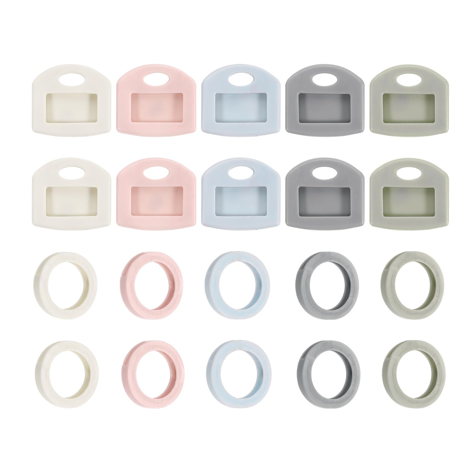 Key Cap Protector PATIKIL Key Caps Set, 20 Pcs 1 Inch Tags and Identifiers Covers Key ...