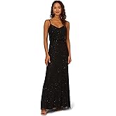 Adrianna Papell Women's Long Blouson Dress