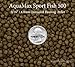 Purina Mills AquaMax 2 lbs Sport Fish 500, 3/16in (4.8mm) Extruded Floating Pellets For Trout, Bluegill, Hybrid Striped Bass, Yellow Perch, Sunfish, Crappie, Red Drum, And Many Other Species