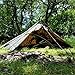 Aqua Quest Defender King Kamo Tarp - 100% Waterproof Heavy Duty Nylon Material - Extremely Durable Tarpaulin - 13 x 10 ft Large / XL - Camo, Camouflage, Brown, Black, Olive, Tan, Green
