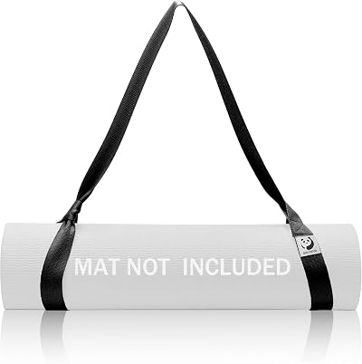 Slim Panda Yoga Mat Straps Carrying Adjustable Carrier 70in Cotton
