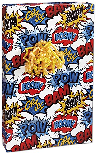Superhero Gift Wrap, 24