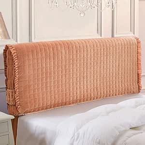 Funda Para Cabecero De Tela Estuche Blando Respaldo Funda De Cojín