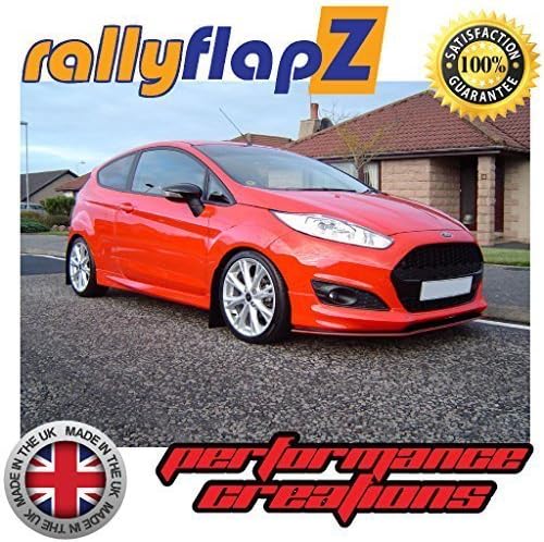 rallyflapZ/Set of 4 Custom Made Mud Flaps Mudflaps Mud Guards Including Fixing Hardware & Instructions - Black 4mm Flexible PVC (RFFESMK7-BLK)