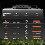 Spider Farmer EVO SF1000 LED Grow Light 100W Full Spectrum Dimmable view 7
