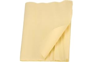 MECCANIXITY Crepe Paper Roll 7.5ft Long 20 Inch Wide for Wedding Ceremony Various Large Festivals Decoration, Light Champagne