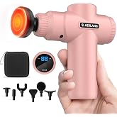 AERLANG Mothers Day Gifts for Mom Massage Gun with Heat Mini Massager Muscle Massager Back Massager for Pain Relief Deep Tiss