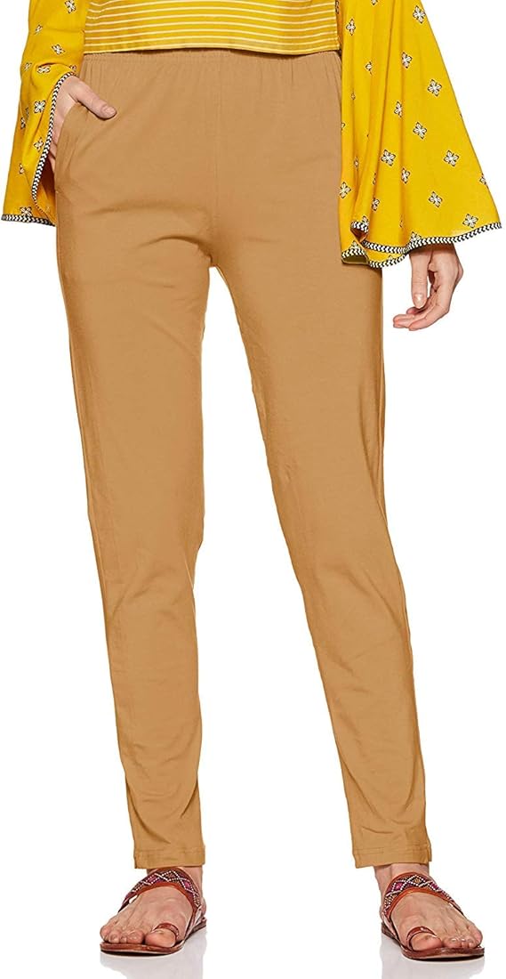 VintFlea Indian Women's Fashion Bollywood Designer Cotton Pants Beige Amazon.co.uk Clothing