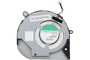 eMagTech CPU Cooling Fan DC28000PKSL Compatible with Dell Latitude 5510 Precision 3550 3540 T7HN 06T7HN