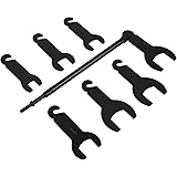 43300 Pneumatic Fan Clutch Wrench Set, Fan Clutch Removal Tool Kit Fits for Ford GM Jeep Chrysler