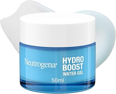 Neutrogena, hydro boost water gel, pele normal a mista, hidratação não oleosa duradoura, com ácido hialurônico e trealose de origem natural, desenvolvido com dermatologistas, 50 ml