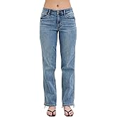 Judy Blue Mid Rise Cell Phone Pocket Dad Jean 82540