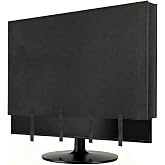 Aethycovi TV Cover for Moving, Tear Resistance Thick Felt Dust Cover | Fit up to 50"-55" Flat Screens TVs with Bottom Strap for Protection TV Moving Home Renovation Pet Scratch or Furniture (55")