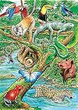 Life in a Tropical Rain Forest, A 35 Piece Jigsaw Puzzle by Cobble Hill