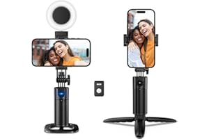 Auto Face Tracking Tripod 360 Rotation That Follows Your Movement Phone Desk Stand. Ai Motion Smart Tracking Gimbal Vlogging 