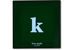 kate spade new york Initial Decorative Initial Tray, Personalized Acrylic Vanity Letter Tray, Just Mine (K)