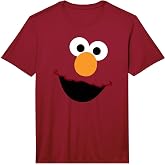 Sesame Street Elmo Face Halloween Costume Performance T-Shirt