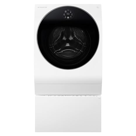 LG 12 kg/7 kg Washer Dryer with 2 kg Top Loading Washing Machine (Twin Wash, FH6G1BAPK22_FH8G5XDNK3, White)